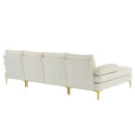 U-Shaped 4-Seater Sofa – Modern Indoor Combination Sectional Couch for Living Room 