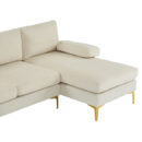 U-Shaped 4-Seater Sofa – Modern Indoor Combination Sectional Couch for Living Room