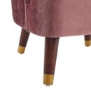 Upholstered Barrel Accent Chair - Stylish Lounge Chair with Wooden Legs