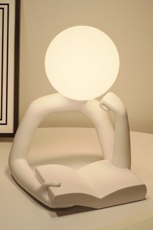 Modern Creative Desk Lamp – Minimalist Reading Light for Dormitory & Study