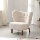 Nordic Single Sofa Chair – Modern Luxury Lounge Chair for Balcony & Living Room