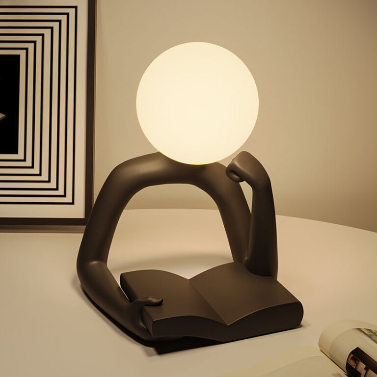 Modern Creative Desk Lamp – Minimalist Reading Light for Dormitory & Study 