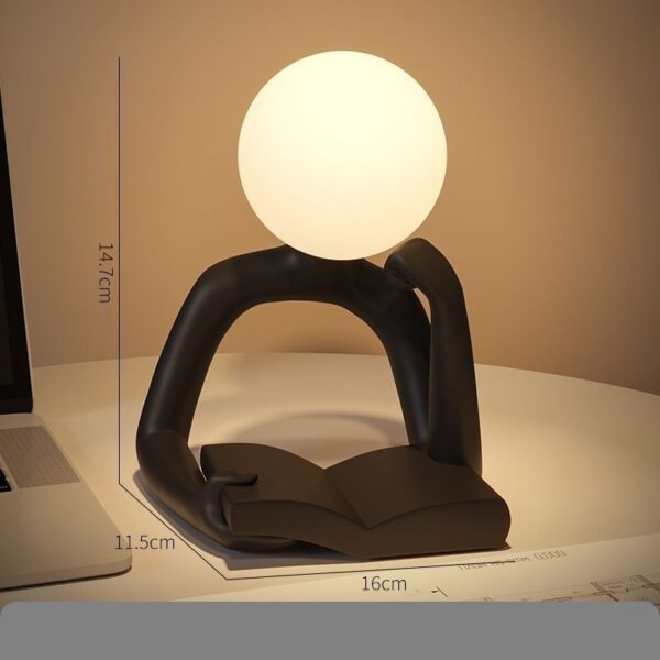 Modern Creative Desk Lamp – Minimalist Reading Light for Dormitory & Study - Image 4
