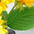 Rechargeable Sunflower LED Night Light - Decorative Table Lamp for Home & Events