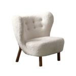 Nordic Single Sofa Chair – Modern Luxury Lounge Chair for Balcony & Living Room 