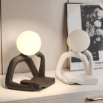 Modern Creative Desk Lamp – Minimalist Reading Light for Dormitory & Study 