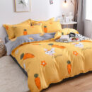 4-Piece Bedding Set - Soft & Comfortable Quilt Cover and Sheets